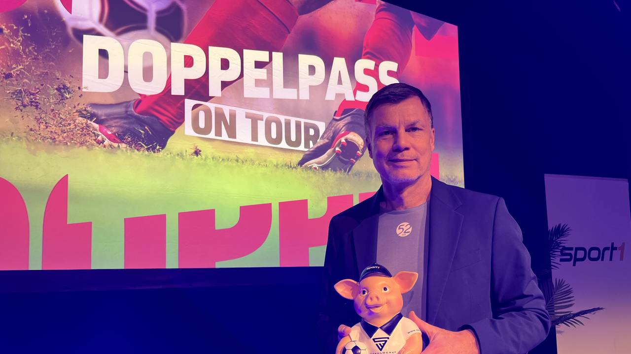 1. Halbzeit Doppelpass on Tour Neunkirchen mit Helmer, Basler, Quast, Steffen