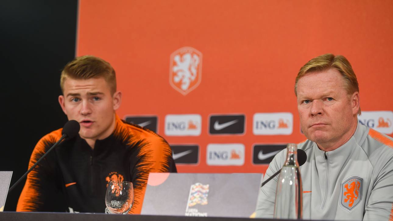 Koeman spricht über de Ligts Zukunft