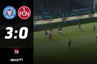 Holstein Kiel mit einem dominanten Auftritt gegen den 1. FC Nürnberg. Lewis Holtby netzt zum ersten Mal für die Störche und das sehenswert.