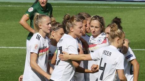Die DFB-Frauen gaben in der EM-Quali keinen Punkt ab