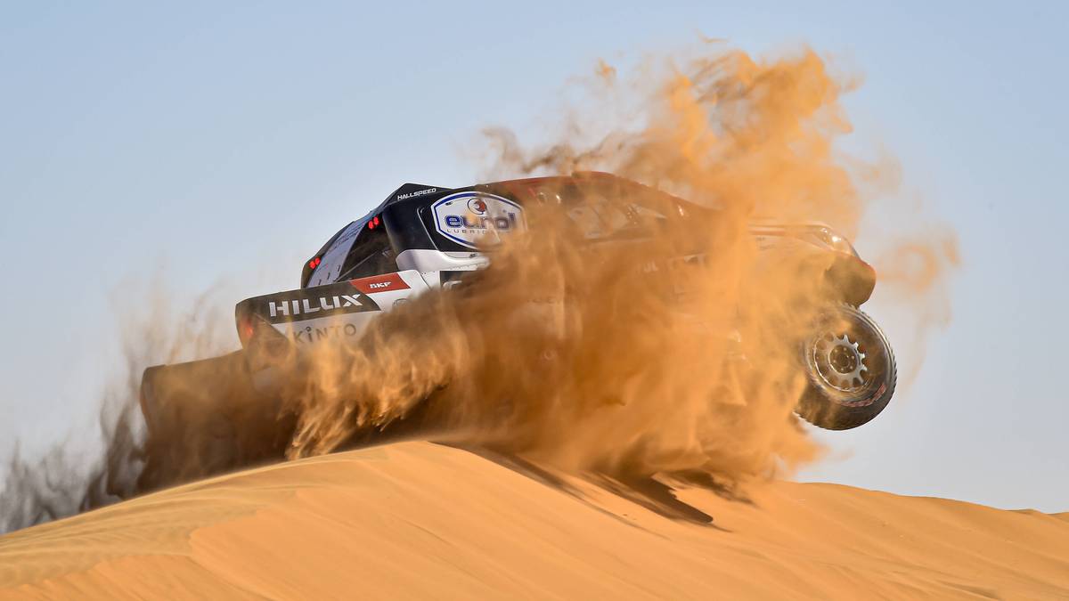 Fernando Alonso geht bei der Rallye Dakar an seine Grenzen