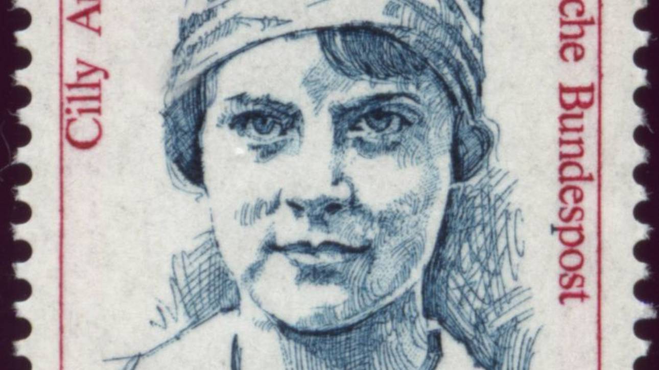 Cilly Aussem bekam sogar eine eigene Briefmarke