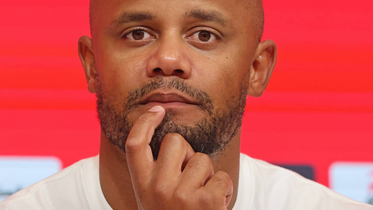 Wie reagiert Kompany auf die Gefahr?