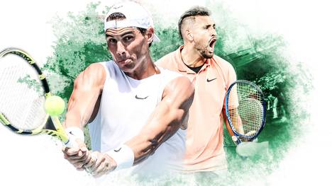 Rafael Nadal und Nick Kyrgios treffen im Achtelfinale der Australian Open 2020 aufeinander