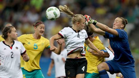 Germany v Australia: Women's Football - Olympics: Day 1