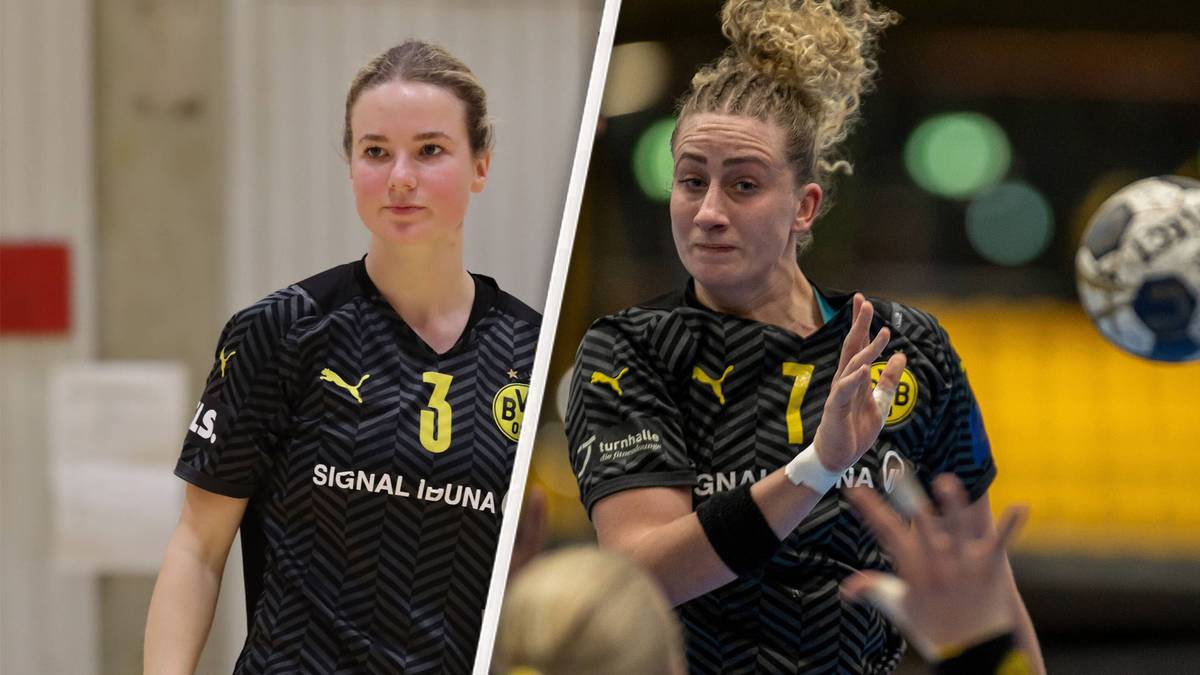Amelie Berger (l.) und Mia Zschocke wollen Borussia Dortmund verlassen