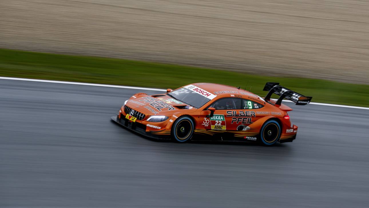 Mercedes-Pilot Auer rast auf Pole