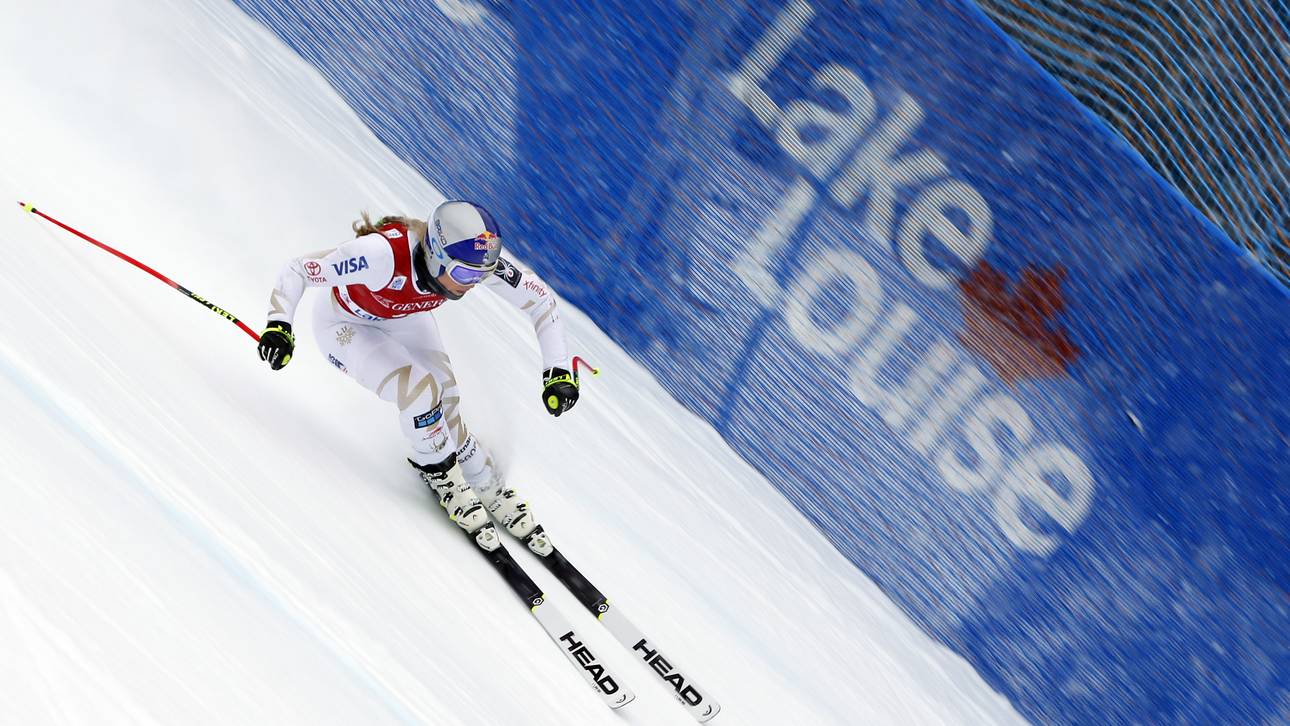Böser Abflug: Vonn rast ins Netz