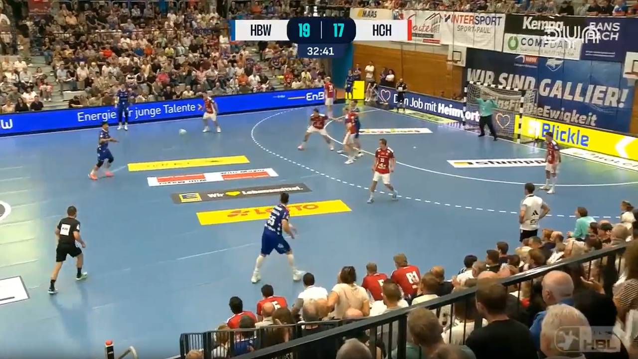 HBW Balingen-Weilstetten - Handball Club Hamburg | HBL-Highlights im Video