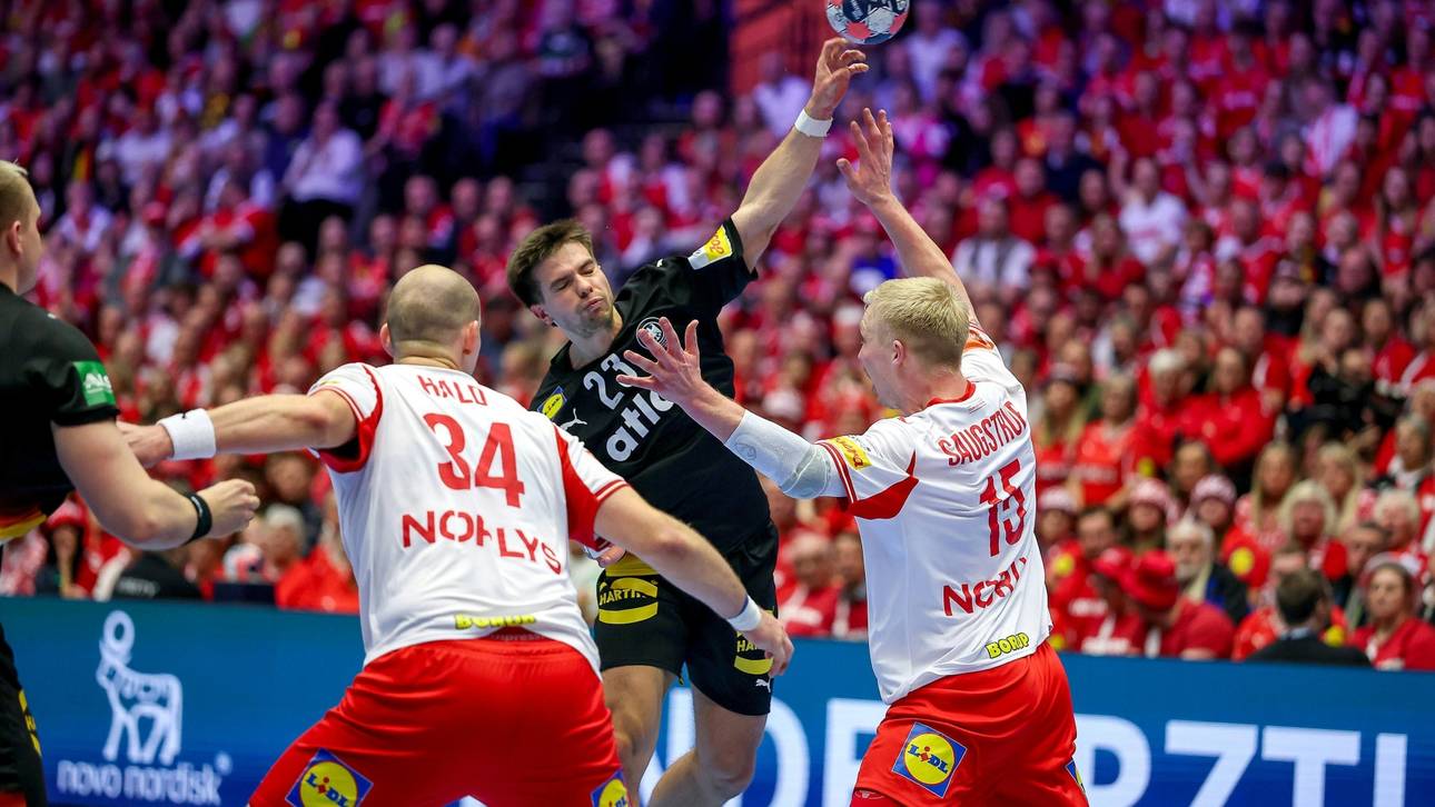 Matchball vergeben: Handballer verlieren gegen Dänemark