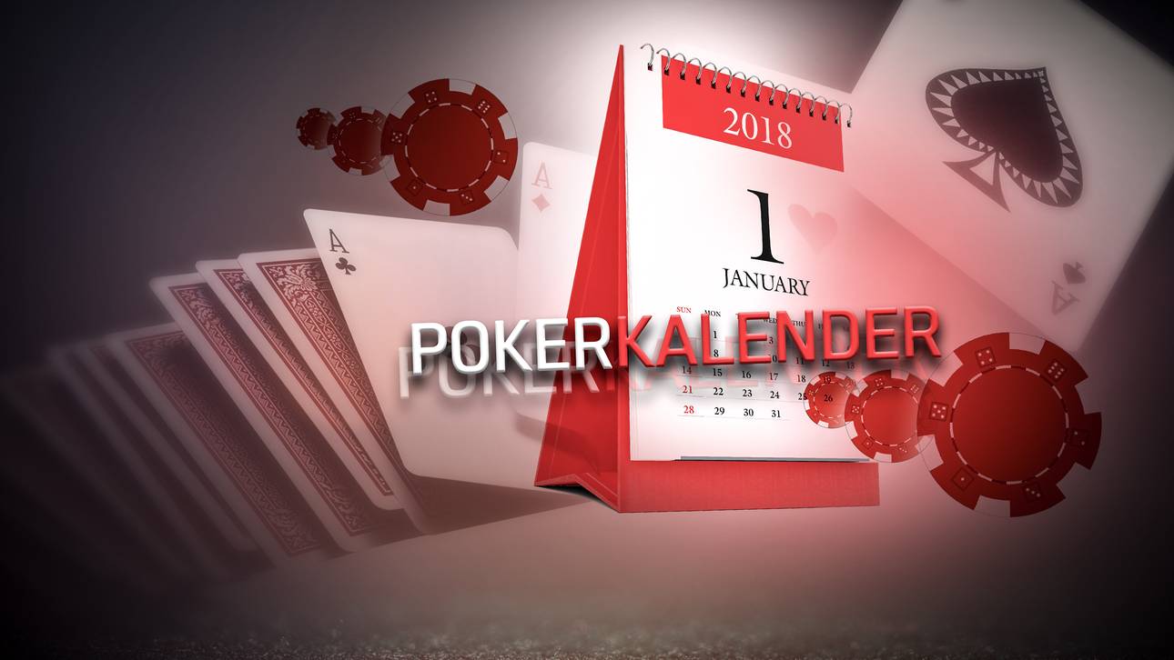 Der Poker-Kalender 2018