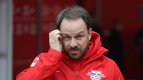 Trainer Alexander Zorniger von RB Leipzig