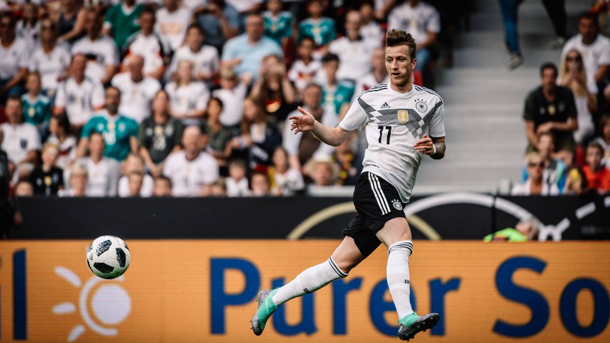 MARCO REUS (bis 57.): Bester deutscher Spieler auf dem Feld. Der Dortmunder zeigte sich in WM-Form, bereitete per Direktabnahme das 1:0 durch Werner vor (8.) und traf einmal selbst den Pfosten (11.). Spielte extrem offensiv, fast als zweite Spitze. Enorm fleißig, kreativ und auch stark im Eins gegen Eins. SPORT1-Note: 2
