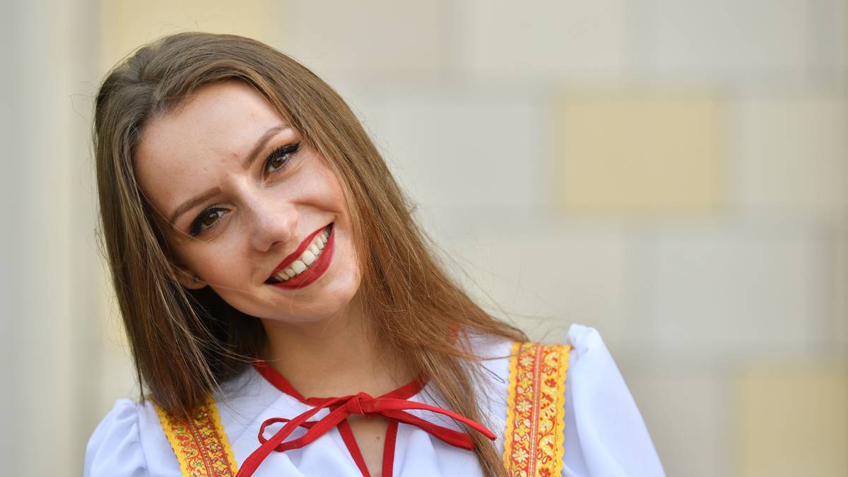 In Schale geschmissen hat sich auch diese Deutschland-Anhängerin