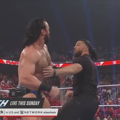 WWE-Topstar Reigns erlebt unangenehme Überraschung