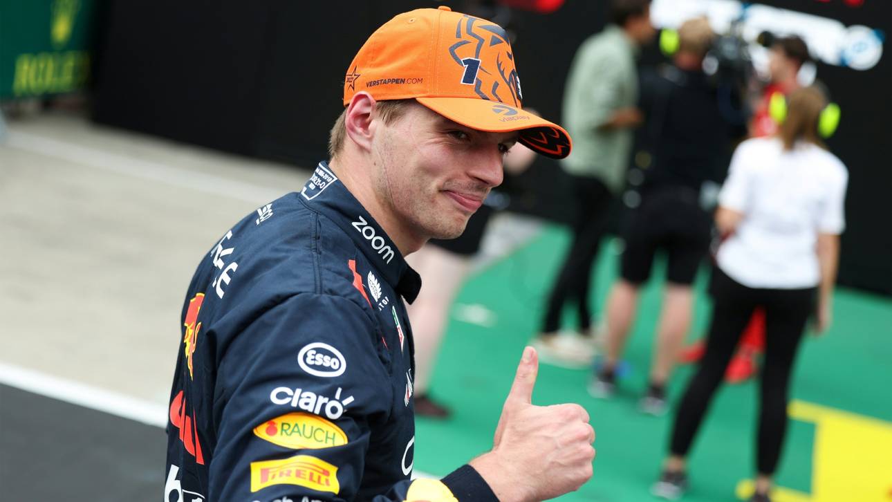 Verstappen auch in England vorne