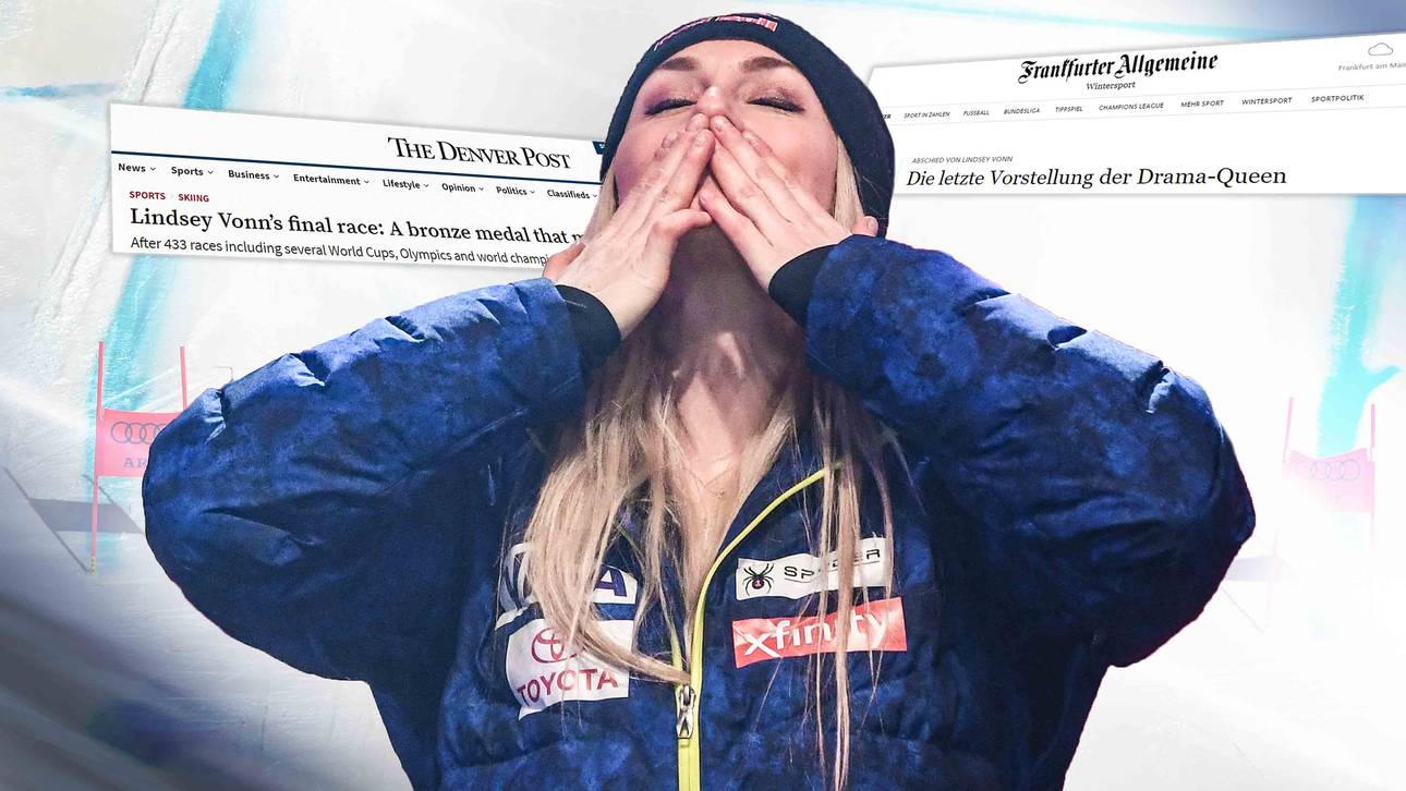 Presse zu Vonn: „Weltstar tritt ab“