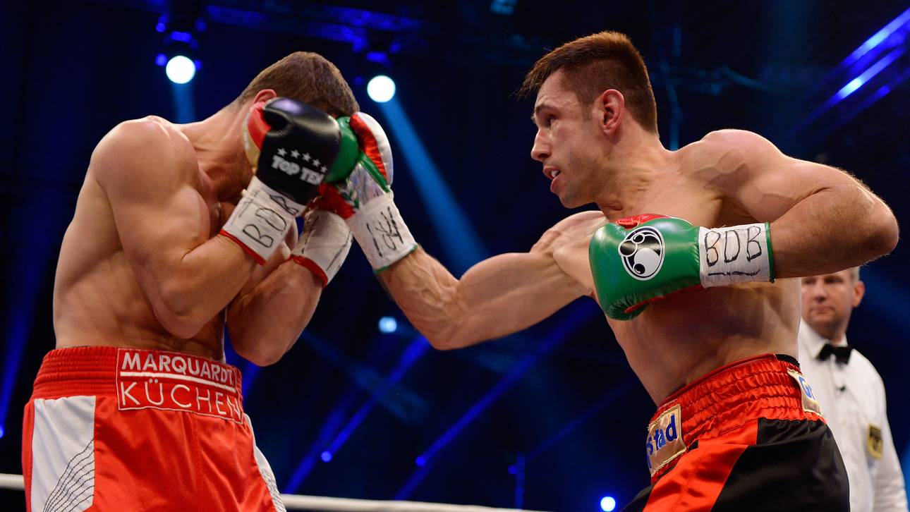 WM-Kampf mit Sturm in Frankfurt