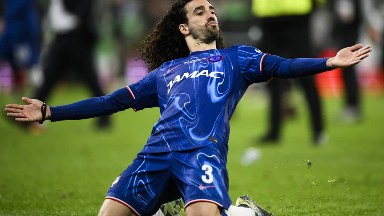 Marc Cucurella hat mit dem FC Chelsea die Conference League gewonnen