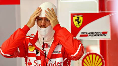 Sebastian Vettel vor dem Großen Preis der Formel 1 in Singapur