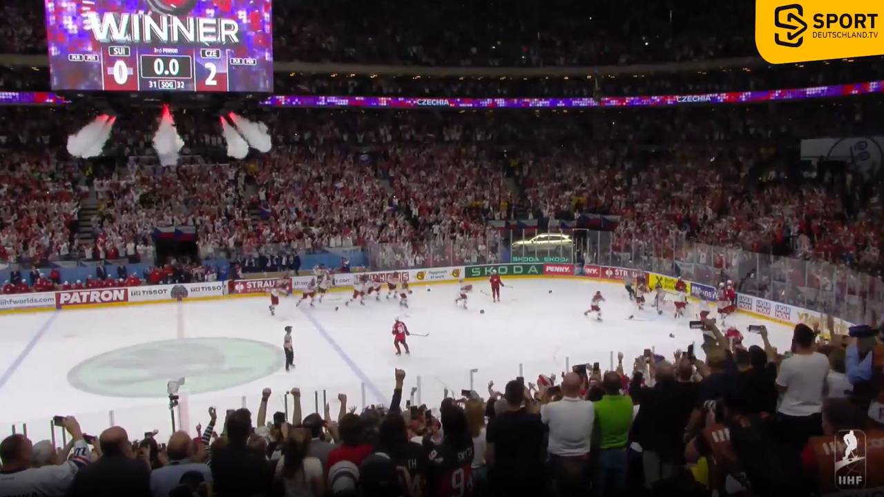 Eine ganze Halle eskaliert! WM-Ekstase nach Märchen-Triumph | Eishockey-WM