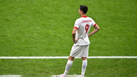 Kam erst in der 60. Minute rein: Robert Lewandowski