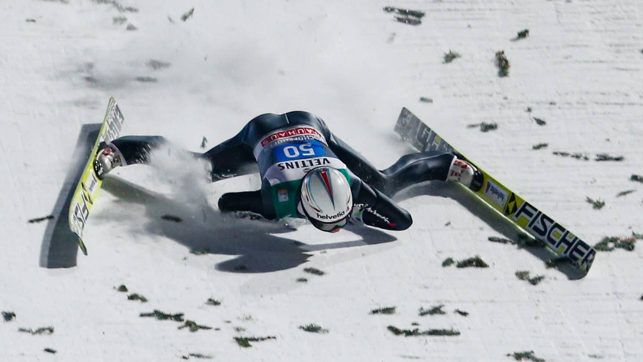 Ammann nach Sturz wieder im Training