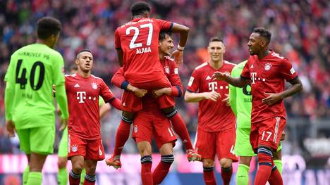 Der FC Bayern braucht noch zwei Siege zur Meisterschaft