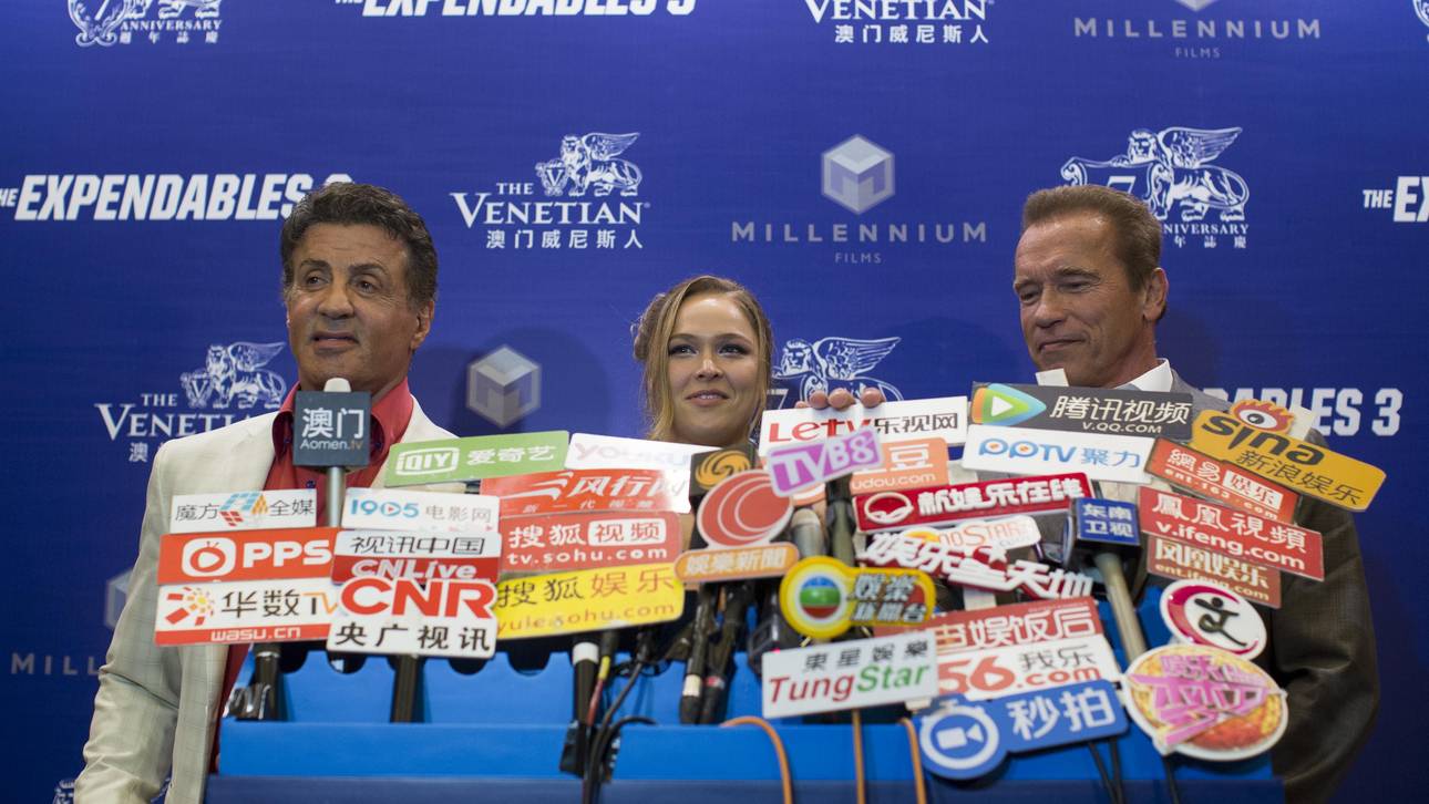 The Venetian Macao 7th Anniversary Event Welcomes Expendables 3 Cast