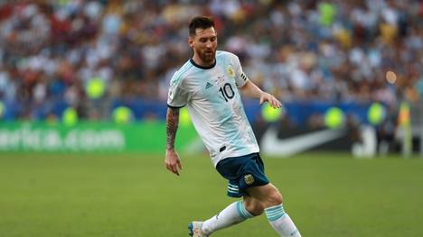 Argentina v Venezuela: Quarterfinal - Copa America Brazil 2019 Lionel Messi wartet in der A-Nationalmannschaft immer noch auf seinen ersten großen Titel