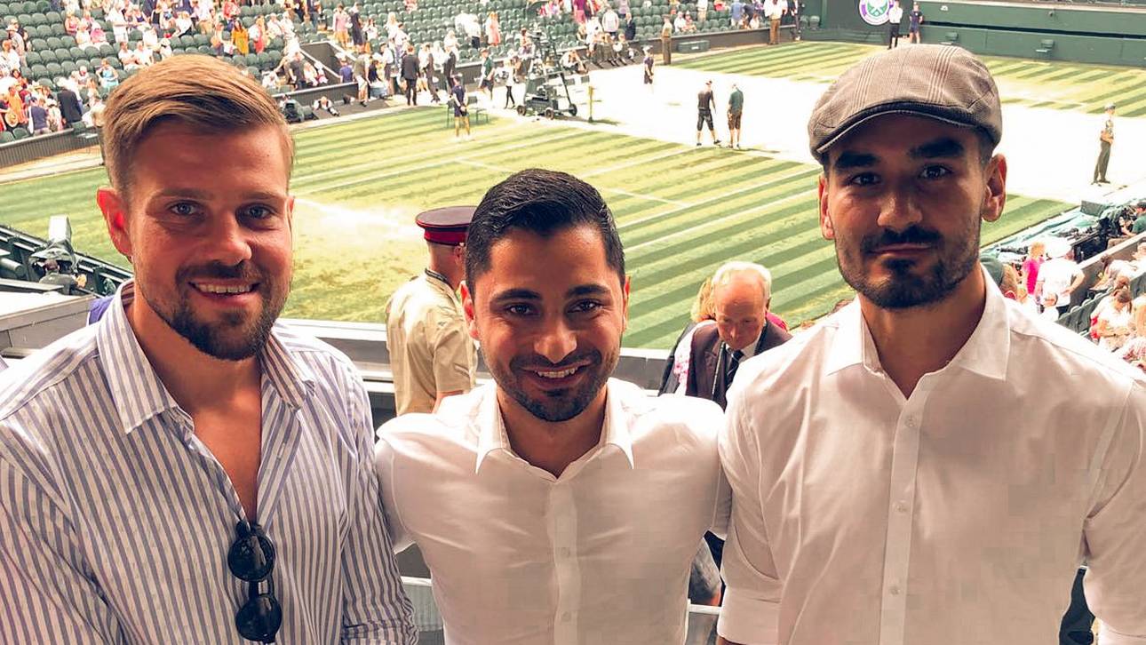 Meghan, Kate, Gündogan fiebern mit