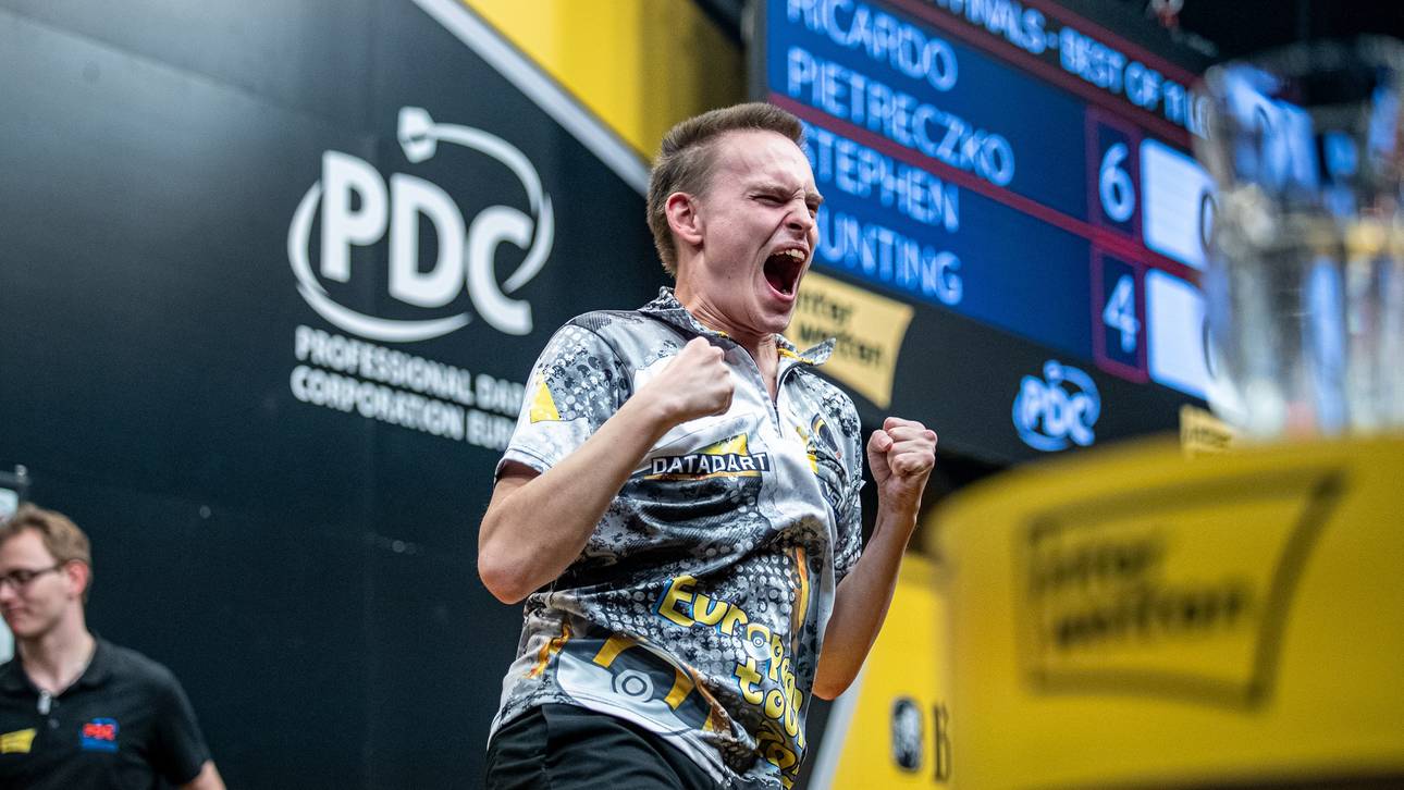 Ein Außenseiter wird zum Darts-Held