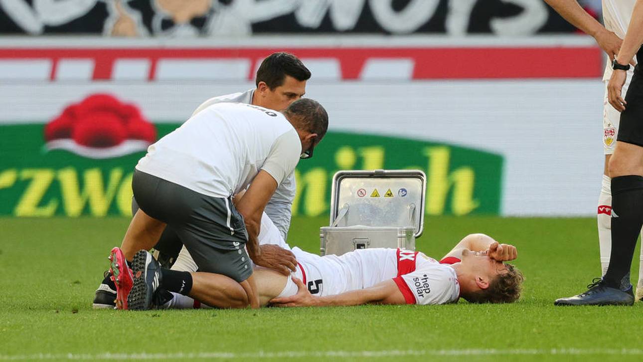 Yannik Keitel verletzte sich am Oberschenkel