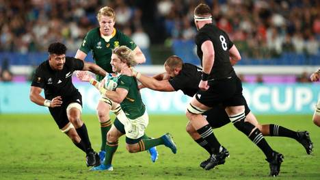 Neuseeland untermauerte seinen Favoritenstatus bei der Rugby-WM schon beim Auftakt gegen Südafrika