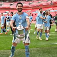 Gündogan macht sich nach dem Double mit Manchester City außer über das bevorstehende Finale der Königsklasse auch schon über Heim-EM 2024 Gedanken.