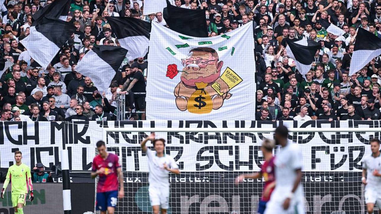 Dieses Plakat sorgte in Gladbach für Aufsehen