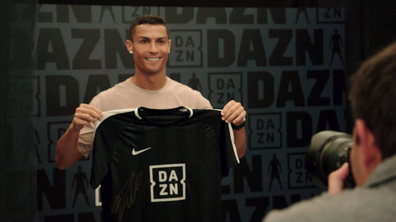 Ronaldo neuer DAZN-Botschafter