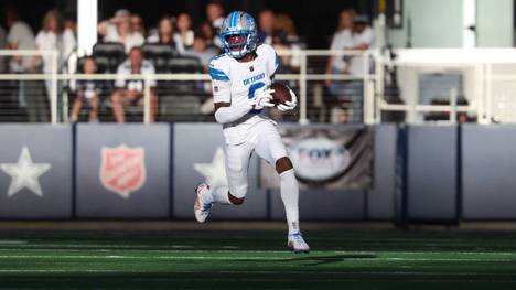 Wide Receiver Jameson Williams spielt für die Detroit Lions