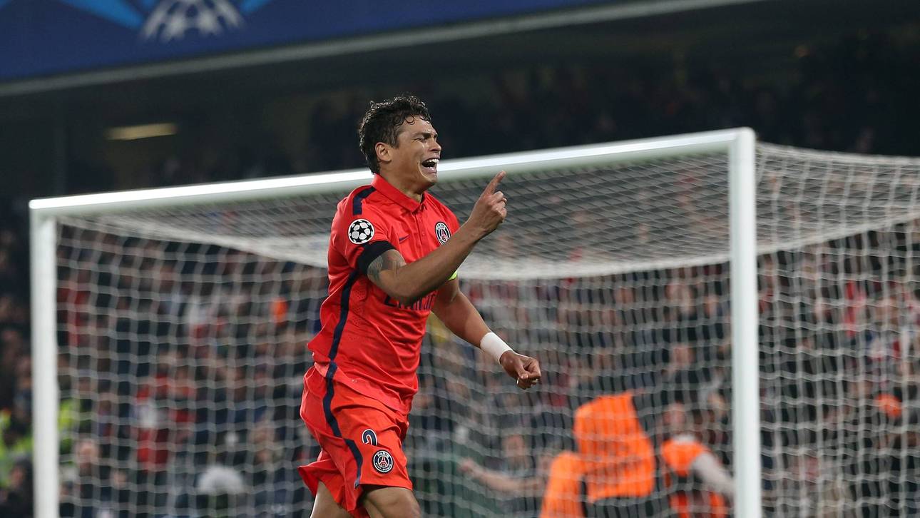 Thiago Silva - FC Chelsea gegen PSG