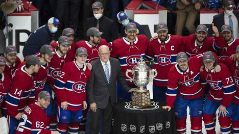 Die Montreal Canadiens haben die Clarence Campbell Trophy bereits gewonnen