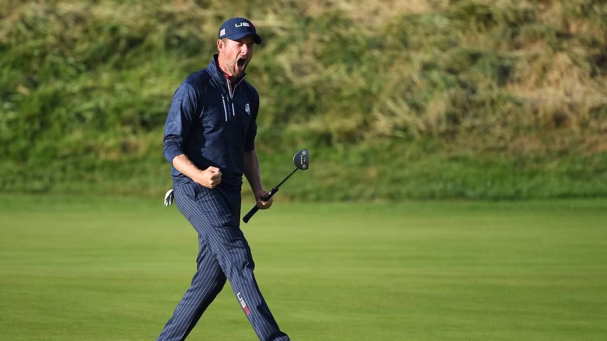 Klare Erfolge für die USA fahren Bubba Watson und Webb Simpson und Justin Thomas und Jordan Spieth ein. Am Ende des Tages steht es 10:6 für Europa