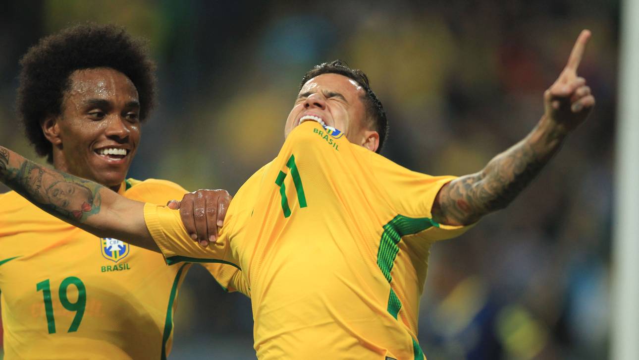 Coutinho trifft und weint