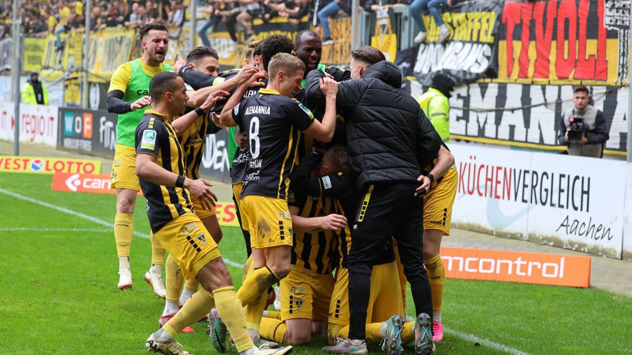 Alemannia Aachen steht kurz vor der Rückkehr in den Profifußball