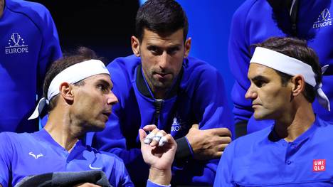 Novak Djokovic lässt die Anfänge seiner langjährigen Rivalität mit Roger Federer und Rafael Nadal Revue passieren. Der 24-malige Grand-Slam-Champion erklärt, wie er aus den "Big Two" später die "Big Three" werden ließ.