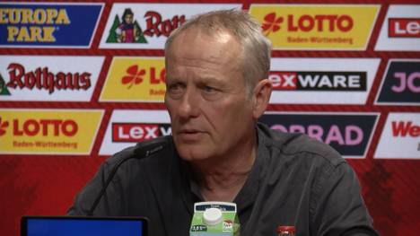 Freiburg-Trainer Christian Streich steht angesichts seines Abschieds zum Saisonende vor einer ungewissen Zukunft. Das beschäftigt ihn durchaus, wie er auf seine ganz eigene Art erklärt.