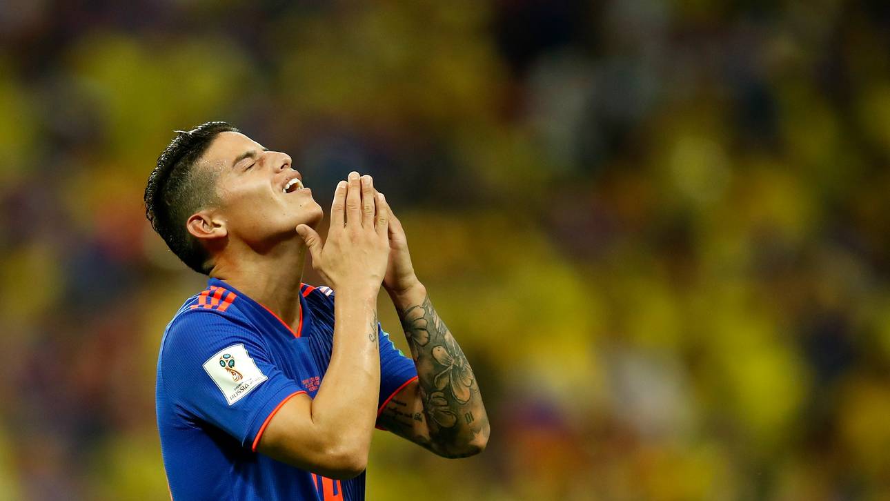 So fliegt Kolumbien mit James raus