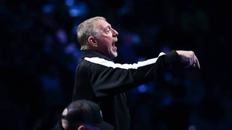 Boris Becker bei den ATP-Finals in Turin