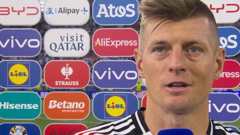 Die Karriere von Toni Kroos als Fußballer, hat im Viertelfinale der UEFA EURO 2024 sein Ende gefunden. Nach der Partie spricht der Mittelfeldstratege im Interview.