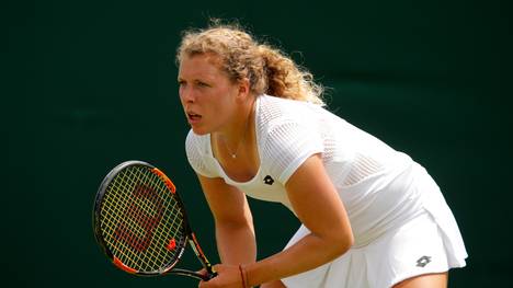Anna-Lena Friedsam steht in Wimbledon als erste Deutsche in der dritten Runde