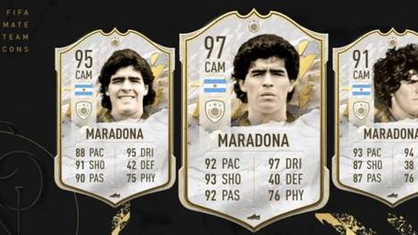 Ein komplizierter Rechtsstreit sorgt dafür, dass Diego Armando Maradona ab sofort nicht mehr in FUT-Packs zu ziehen sein wird.